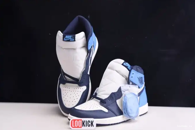 Cheap Kickmax Jordan High 1 Obsidian Retro OG Air 555088-140 0329